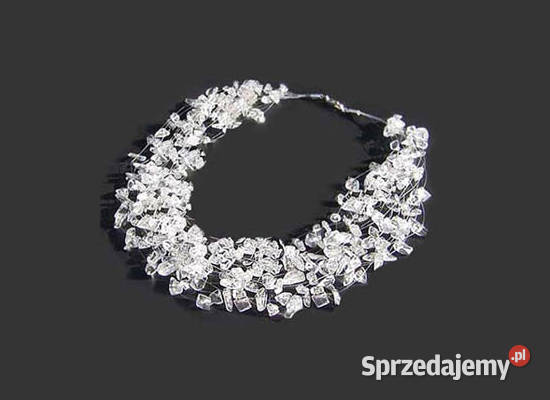 Kryształ górski naszyjnik małopolskie Zabierzów