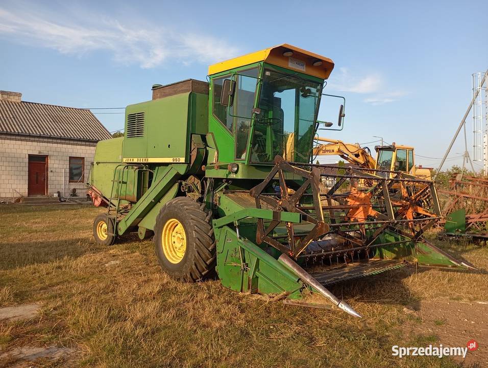 Kombajn John Deere 950 heder 3m nieuszkodzony