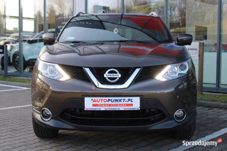 NISSAN Qashqai 2017r Salon Kamera360 Alcantara benzyna Bielsko-Biała