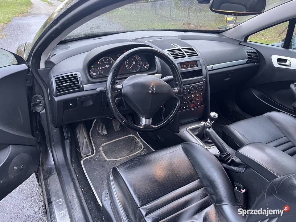 Peugeot 407 Coup elektrycznie ustawiane fotele sprzedam