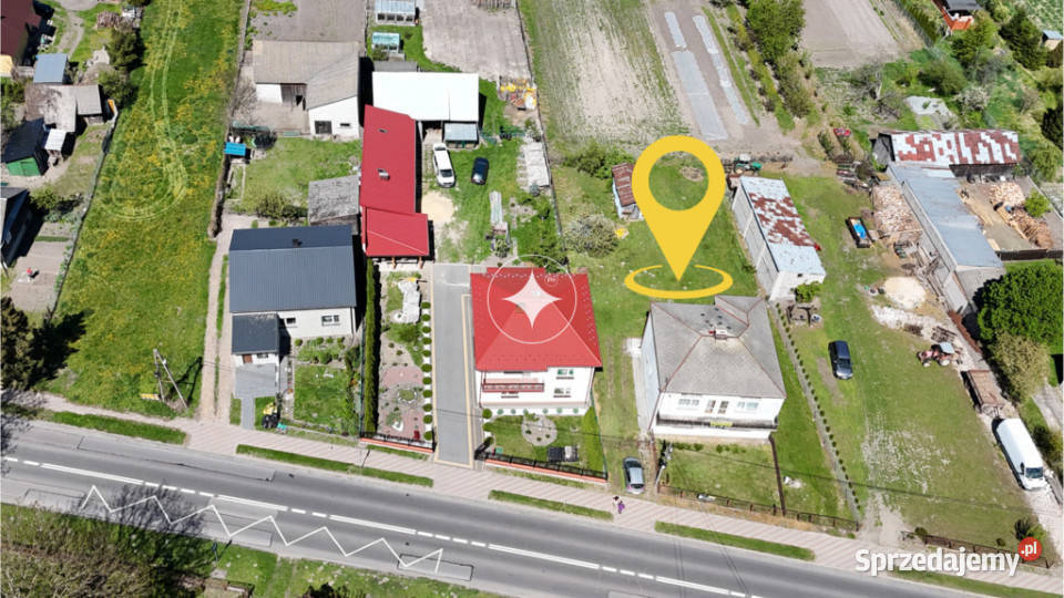 Przestronny dom z ogrodem i garażem garaż Sprzedaż Tyszowce