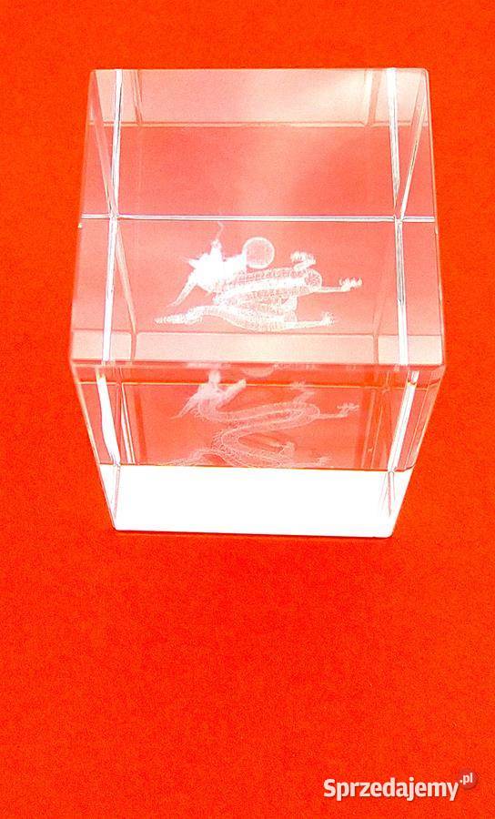 Kostka kryształowa smok Promocja IH173