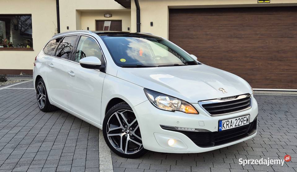 PEUGEOT 308 SW ŁADNY Euro 6 Bezwypadkowy Zarejestrowany w Polsce Kraków