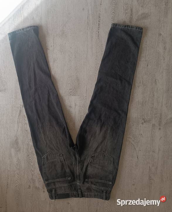 Spodnie jeansowe szare z Sinsay małopolskie Kraków sprzedam