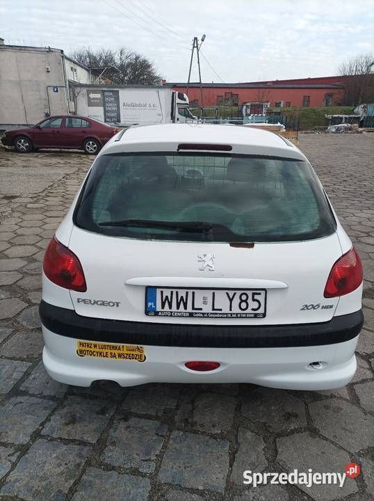 Peugeot 206 HDi van Rok produkcji 2008 Lublin