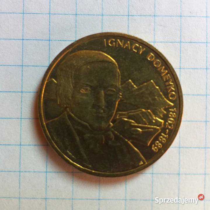 2 Złote 2007 POLSKA Ignacy Domeyko lubelskie Piszczac