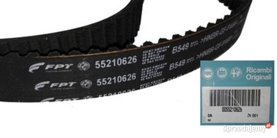 Zestaw paska rozrządu Oryg Fiat Alfa 55210626 osobowe Części wielkopolskie Gniezno