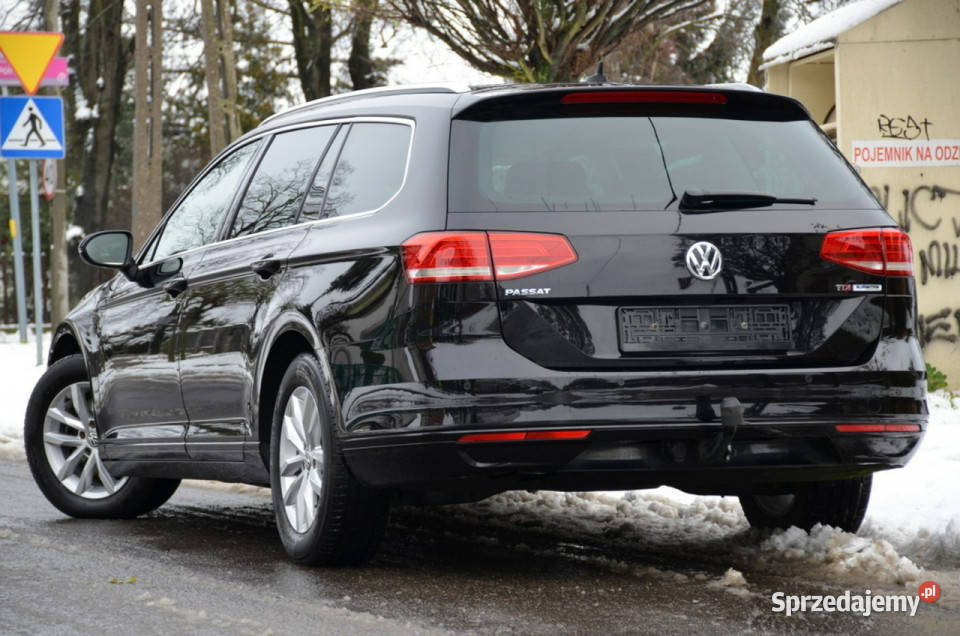 Volkswagen Passat Czarny Opłacony 16TDI 120 kamera cofania Passat