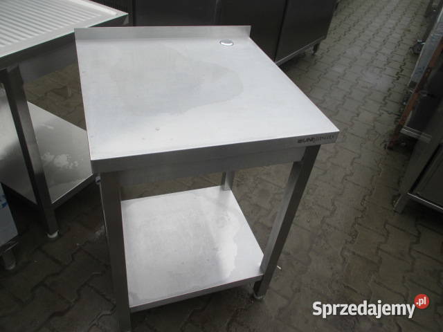 Stół Gastronomiczny Z Półką Przyścienny 606085