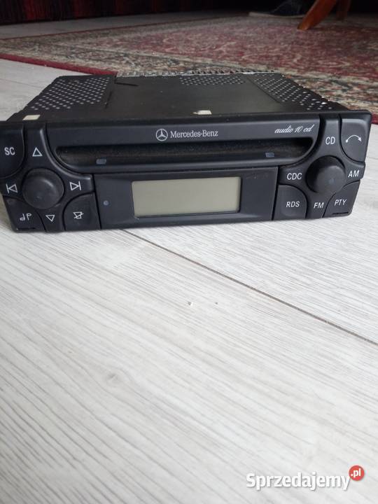 Radio MercedesAudio 10cd Mercedes W123124202 osobowe Sprzęt audio fabryczny