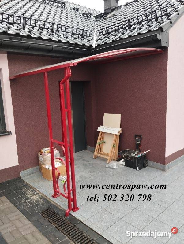 Wiata garażowa śmietnikowa zadaszenie stojak pod Częstochowa