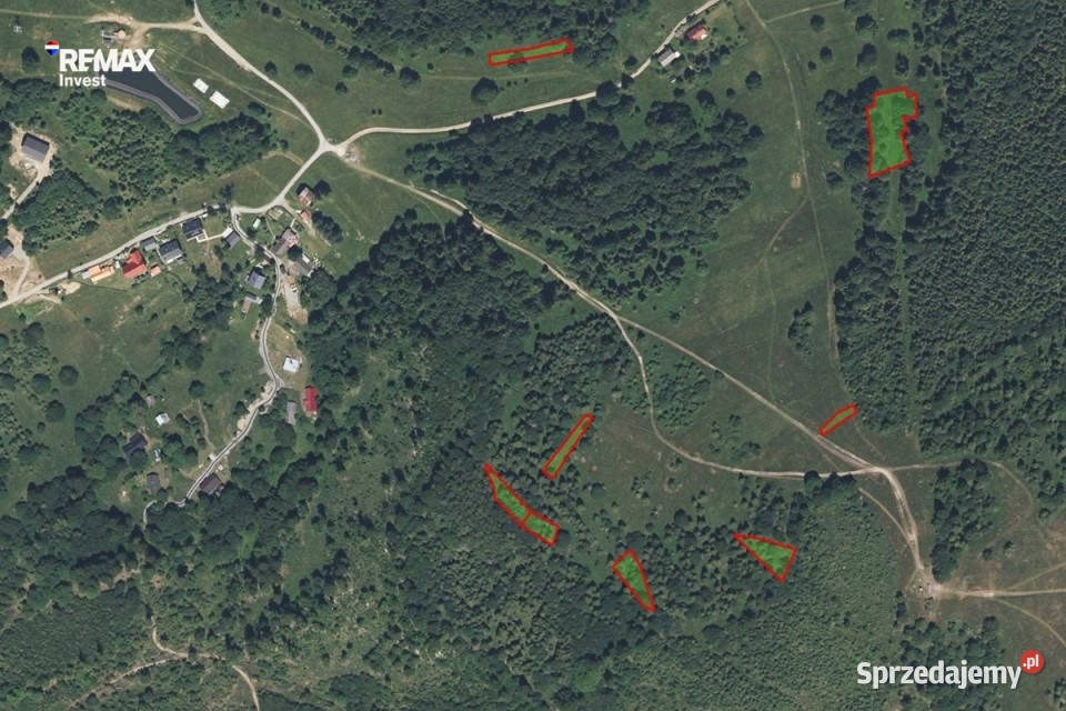 Kompleks działek 4914 m2 Zwardoń Rachowiec