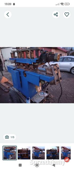 Strugarka czterostronna włoska grubościówka Rytwiany