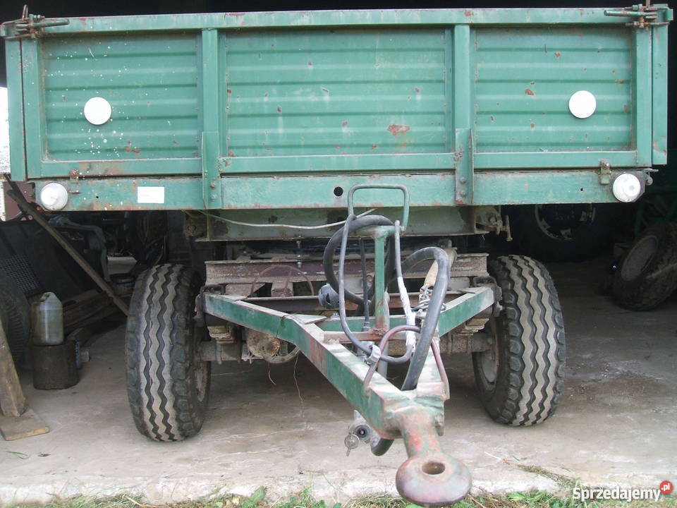 Przyczepa rolnicza D732 wywrotka zarejestrowana Garbów sprzedam