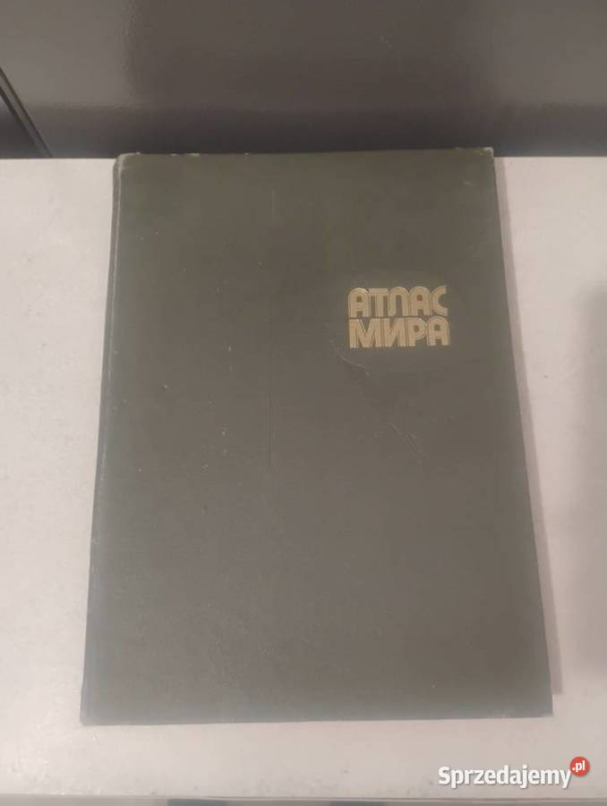 Atlas MiraAtlas świata Moskwa 1988r kujawsko-pomorskie Bydgoszcz