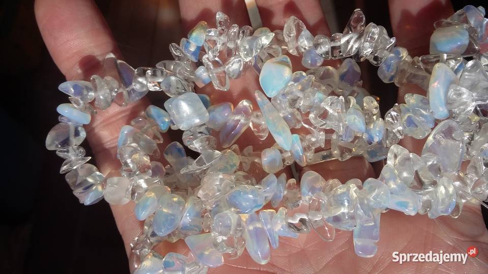 obniżka naszyjnik 45 opal naturalny 615 mm Bydgoszcz