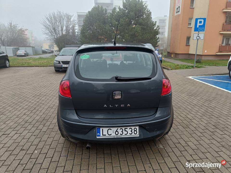 Sprzedam Seat Altea 2006 16 102 LPG 102KM lubelskie Chełm