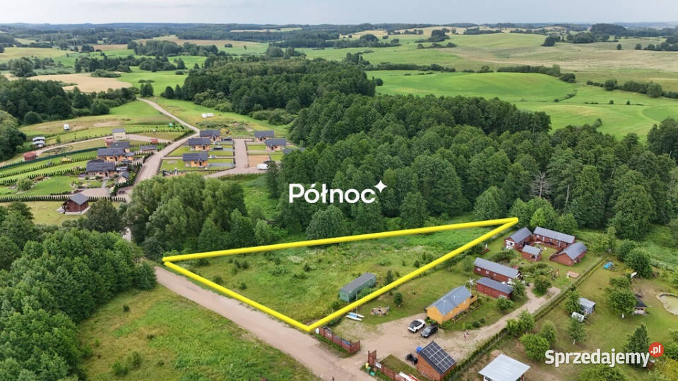 Działka rekreacyjna jeziora Świętajno
