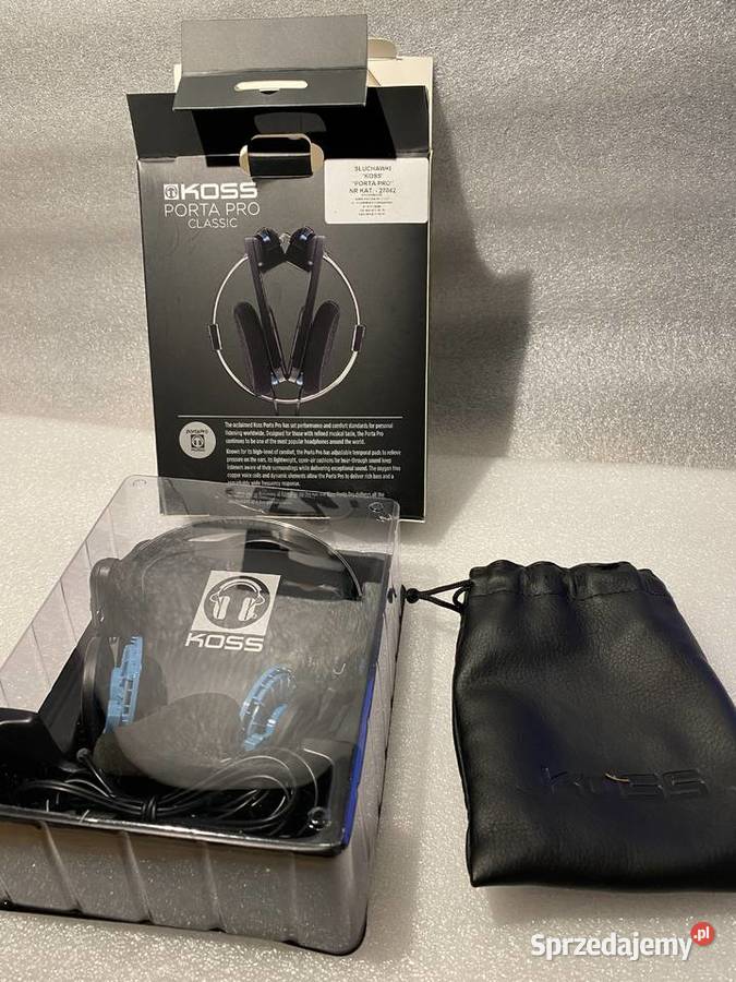 Słuchawki przewodowe Koss Porta Pro Classic Aleksandrów Łódzki