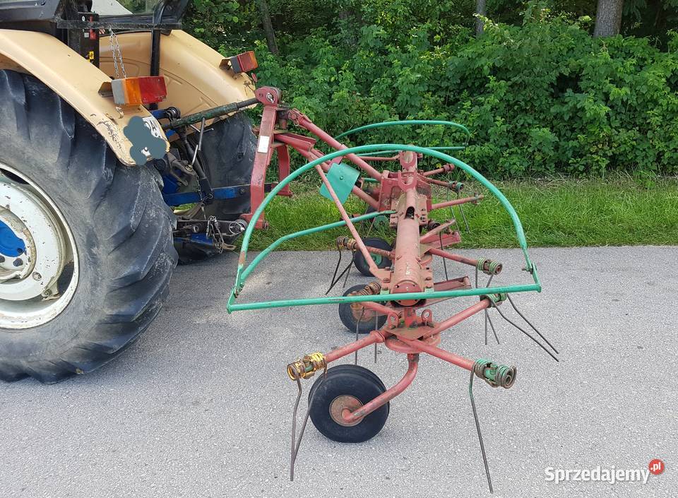 Roztrząsacz karuzelowy Duży 4 pajączki do siana Dąbrowa Tarnowska
