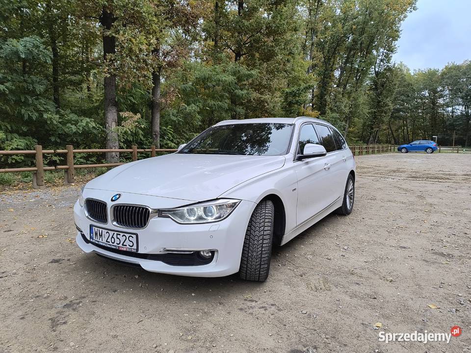 BMW seria 3 f31 Luxury 20D 184 Rok produkcji 2013 Samochody osobowe Skierniewice sprzedam
