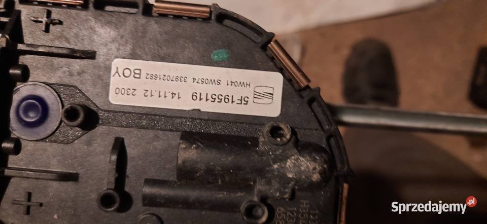SEAT LEON III 3 MECHANIZM WYCIERACZEK 5F1955119 osobowe dolnośląskie Siechnice sprzedam