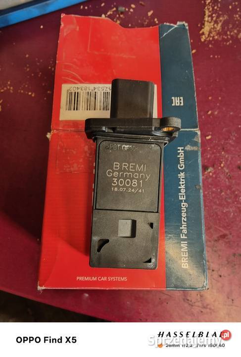 Przepływomierz masowy powietrza Citroen Jumer dostawcze Kielce sprzedam