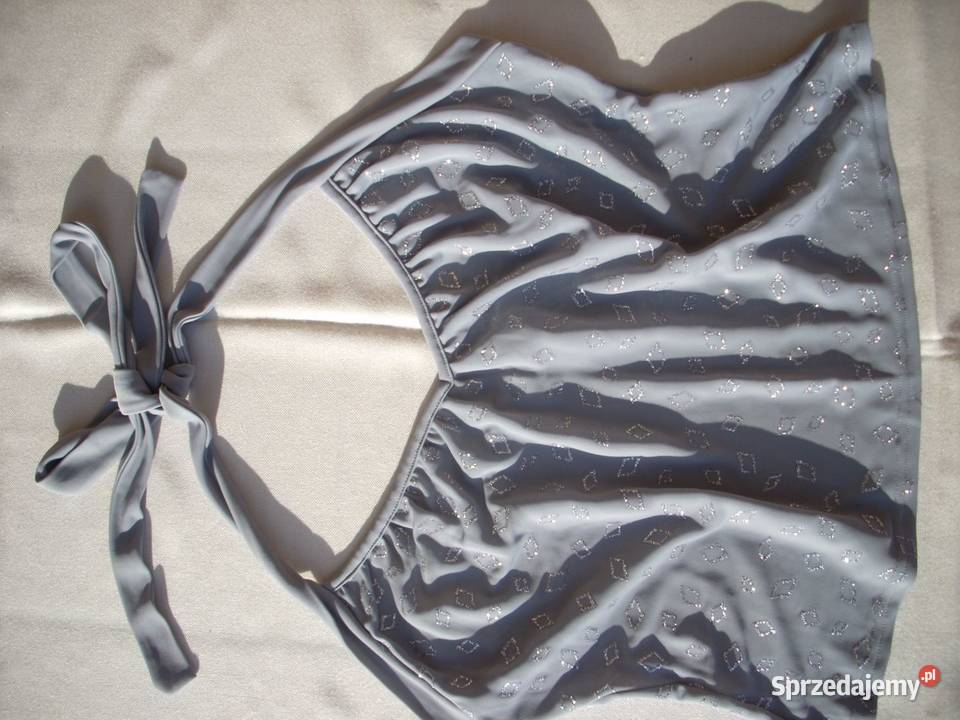 FOR WOMEN szara Bluzka Top Brokat 46