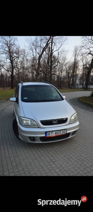 Opel Zafira OPC 20 turbo 200 z lpg 333333km Krosno