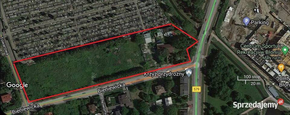 Na sprzedaż działki komercyjne w centrum Błonia Nieruchomości Błonie