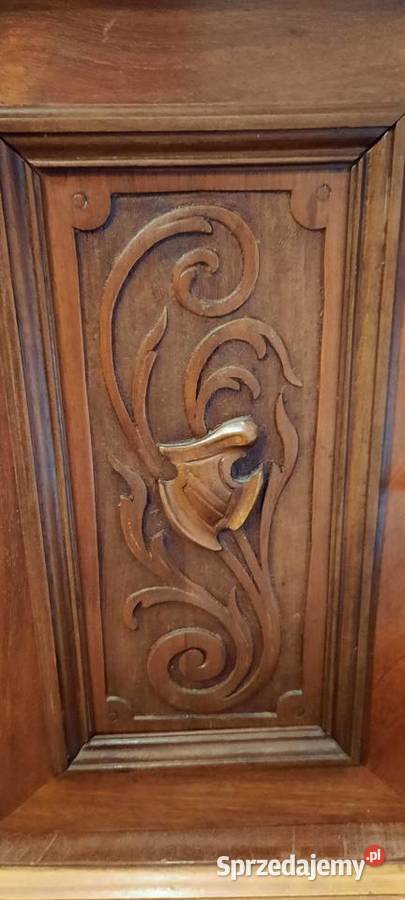 Przepiękny sekretarzyk drewniany Antyki, Sztuka, Kolekcje
