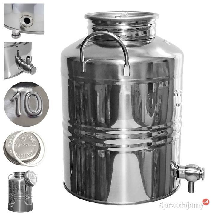 Beczułka beczka stal nierdzewna inox antałek Siemianowice Śląskie
