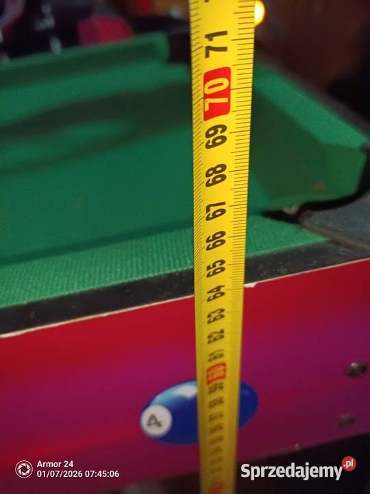 Stół do bilarda i pilkarzyki zabawa dzieci i Krze Duże