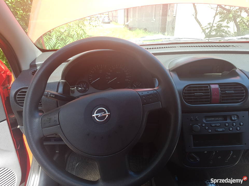 Opel Corsa C uszkodzony korbowud benzyna+LPG Biernów sprzedam