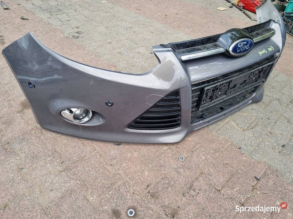 ZDERZAK PRZEDNI PRZÓD HALOGENY PDC 6X FORD FOCUS osobowe