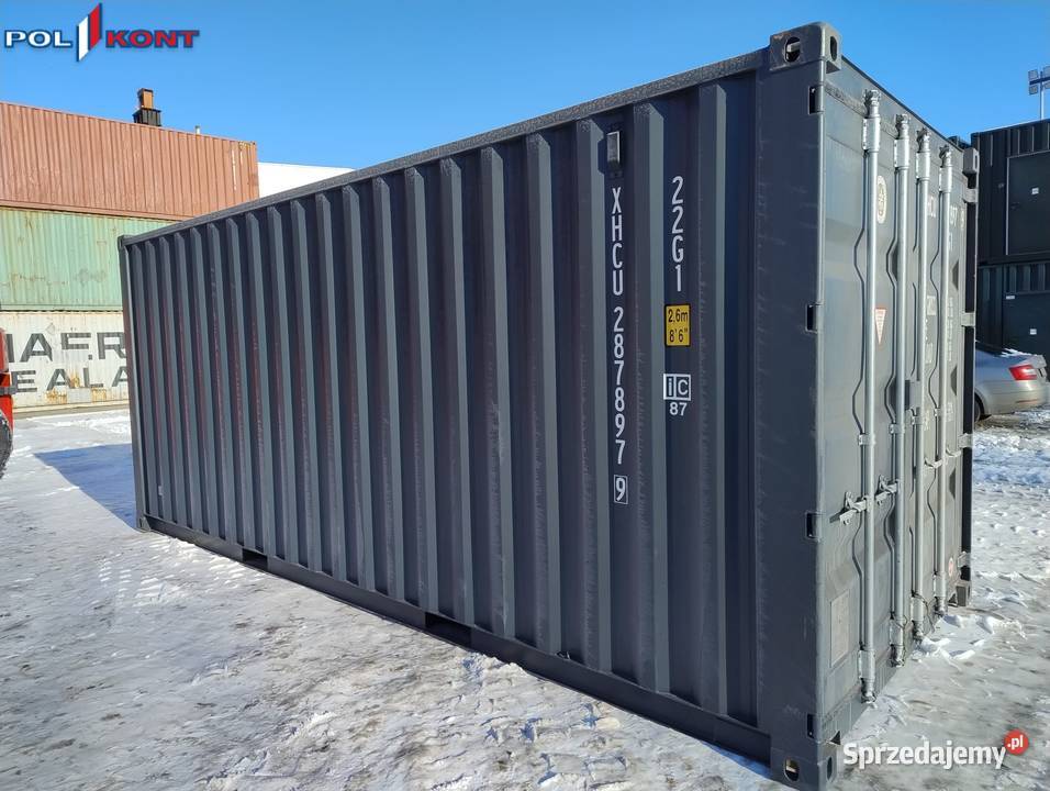 Nowy Kontener Morski 6 metrowy 20DV OneWay Magazynowanie Opole