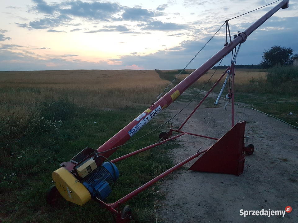 Przenośnik ślimakowy do ziarna podajnik żmijka lubelskie