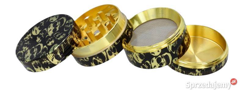 Metalowy Młynek do Tytoniu Suszu CBD Czarny ze Ostrowy nad Okszą sprzedam