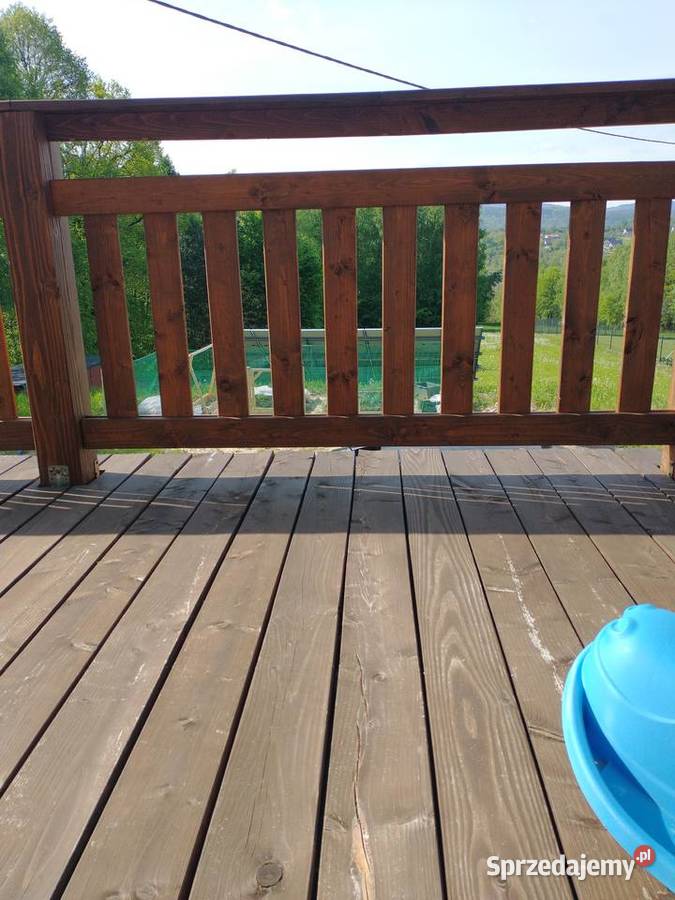Balustrady drewniane zewnetrzne