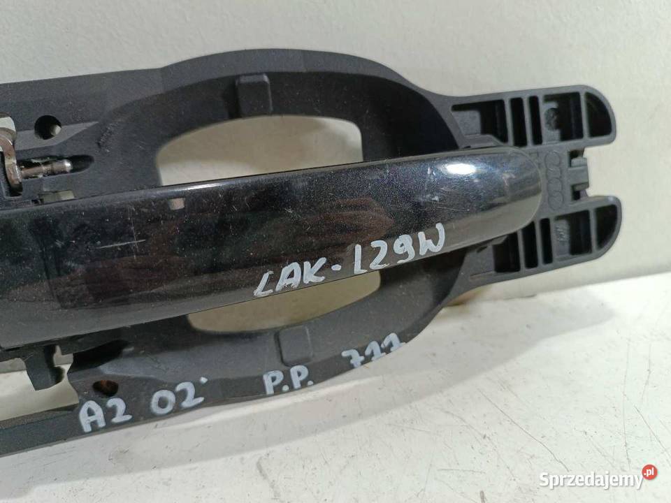KLAMKA DRZWI PRAWY PRZÓD LZ9W AUDI A2