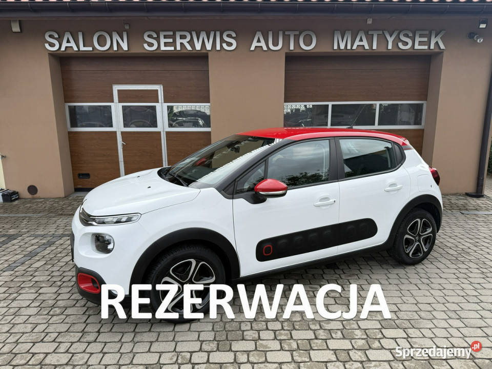 Citroen C3 Rezerwacja III 2016 Samochody osobowe