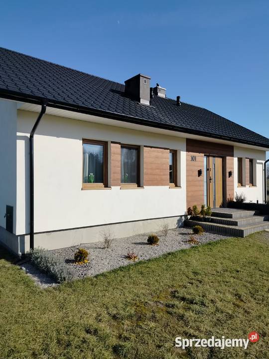 Sprzedam dom parterowy wg projektu tk9 Sprzedaż Linów sprzedam