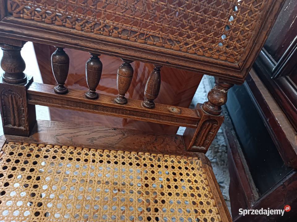 Krzesła krzesło eklektyczne 4 wielkopolskie Budzyń