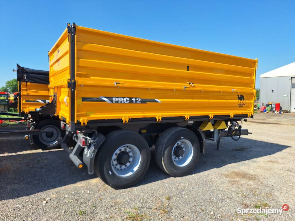 Przyczepa rolnicza burtowa TANDEM PRC2W12 Lipnik