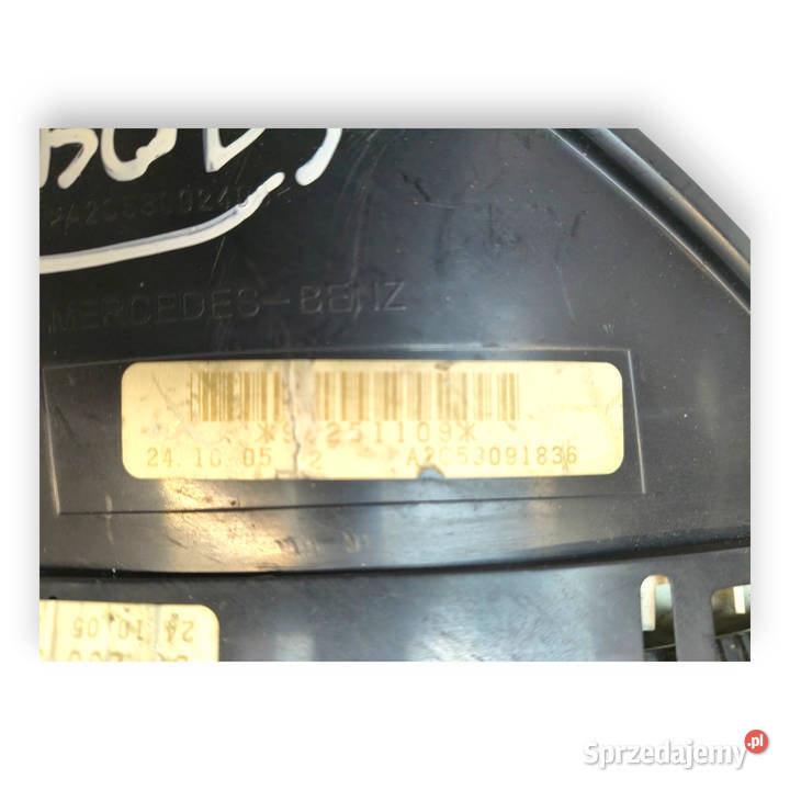 LICZNIK ZEGARY A2035404148 Mercedes W203 22 CDI Chełm