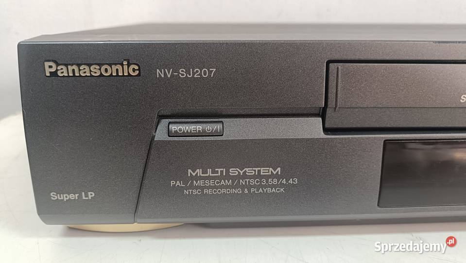 PANASONIC NVSJ207 Sprawny magnetowid