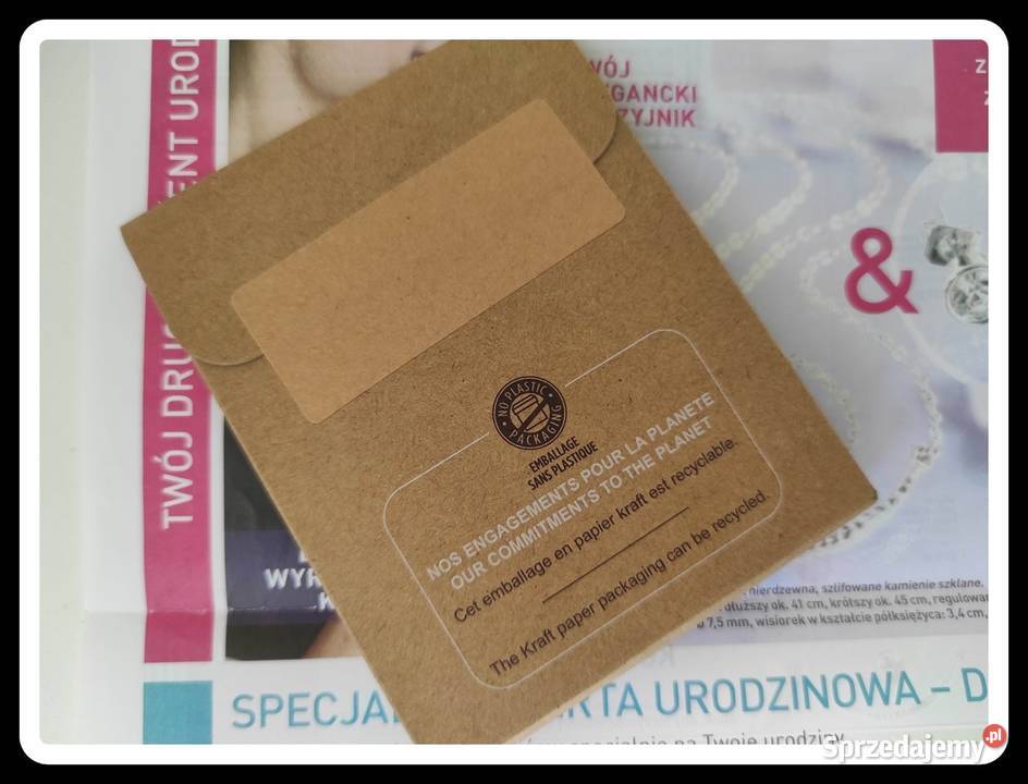 Yves Rocher NOWY komplet biżuterii naszyjnik Biżuteria dla Pań Płock