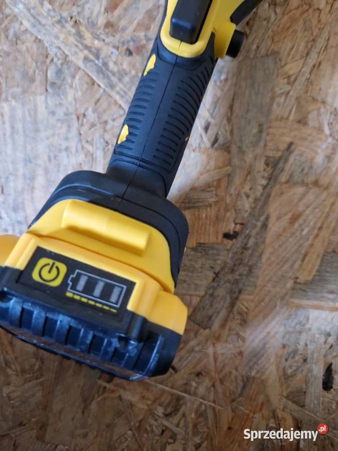 SZLIFIERKA AKUMULATOROWA KĄTOWA 2X AKUMULATOR