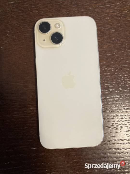 iPhone 15 Yellow 64Gb małopolskie Bobowa