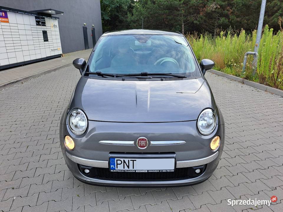 Fiat 500 Lounge 12 Benz Alu Klima Chrom w Kraju gniazdo USB Koziegłowy